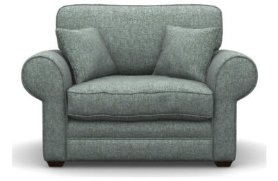 Heart of House Chedworth Tweed Fabric Cuddle Chair -Duck Egg Heart of House Chedworth Tweed Fabric Cuddle Chair -Duck Egg
